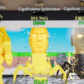 Gold Gigalitraktos Spidorobos