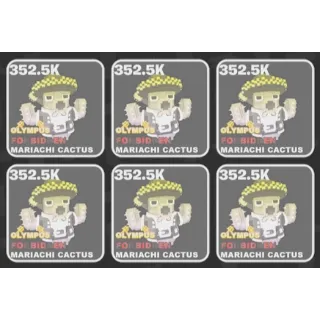 x6 Olympus Cactus Fortnite vs Brainrots