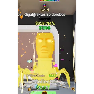 Gold Gigalitraktos Spidorobos w/ 1 trait
