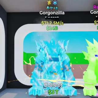 Aqua Gorgonzilla w/ 2 traits