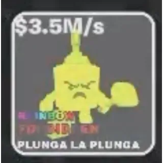 Fortnite Fruits vs. Brainrots $3.5M/s Rb Plunga La Plunga