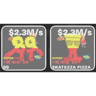 Fortnite Fruits vs. Brainrots 2x Bundle