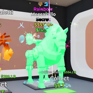 Rainbow Meccavallo w/ 2 Traits