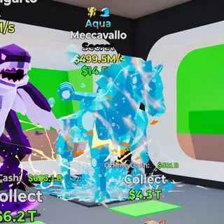 Aqua Meccavallo w/ 2 Traits