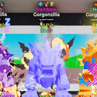Rainbow Gorgonzilla w/ 3 traits 1B/s