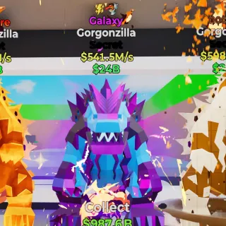 Galaxy Gorgonzilla w/ 2 traits