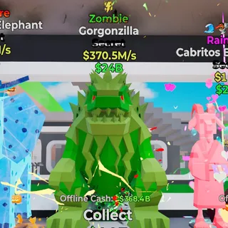 Zombie Gorgonzilla w/ Lightning Trait