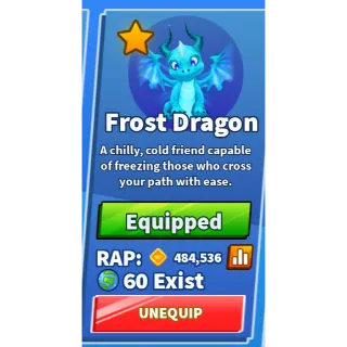 Frost dragon finisher | blade ball