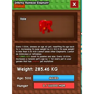 61 kg+ rbh elephant 