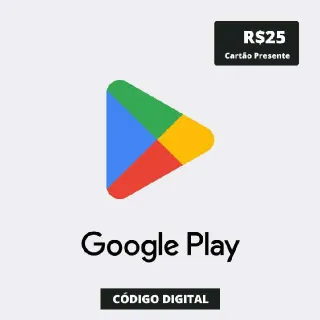 Gift Card 25 BRL Google Play