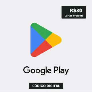 Gift Card 30 BRL Google Play