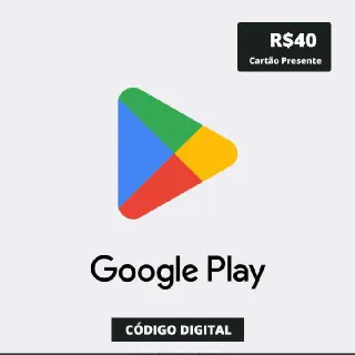 Gift Card 40 BRL Google Play