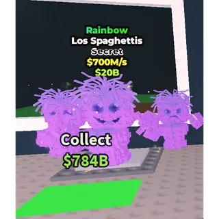 rainbow los spaghettis 700m/s