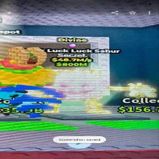 Divine Luck Luck Luck Sahur