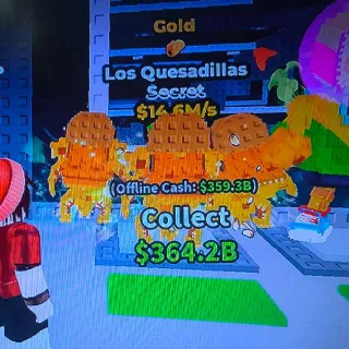 Gold Los Quesadillas (Steal A Brainrot)