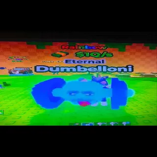 Kick A Lucky Block - Rainbow Dumbelloni 1QD