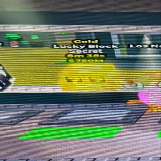 Golden Secret Lucky Block