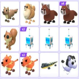 Adopt Me Bundle - 17 Pets