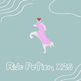 X25 Ride Potion Adopt Me
