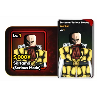 Saitama (Serious Mode) - Anime Guardians