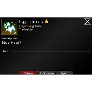 Icy Inferno - Blue Heater 2
