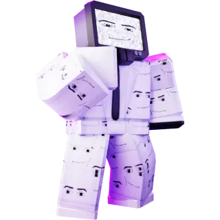 Mewing TV Man - Toilet Tower Defense