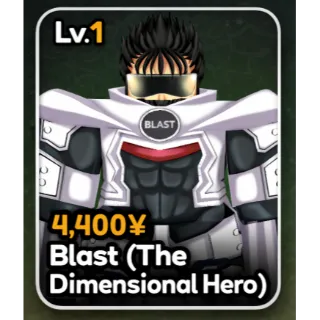 Blast (The Dimensional Hero) - Anime Guardians