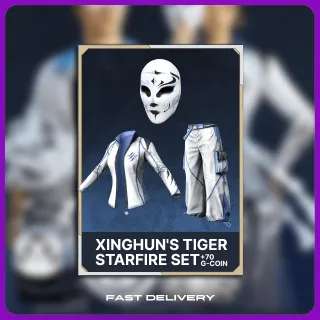 XINGHUN'S TIGER STARFIRE SET + 70 G-Coin 