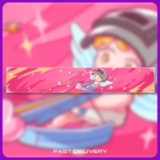 PUBG LOVESTRUCK NAMEPLATE 爱神之箭