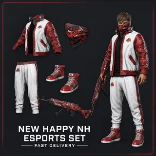 NEW HAPPY NH ESPORTS SET | Instant Delivery