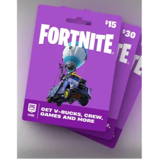 Epic Games Store Gift Cards (Fortnite) 
