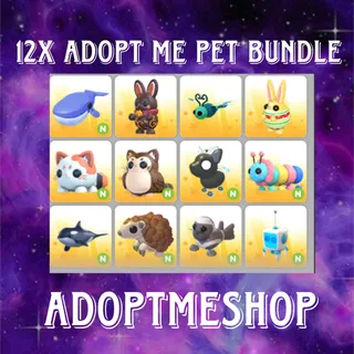 12X ADOPT ME PET BUNDLE