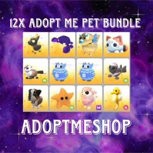 12X ADOPT ME PET BUNDLE