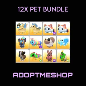 12X PET BUNDLE ADOPT ME