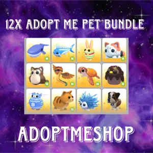 12X ADOPT ME PET BUNDLE