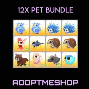 12 X ADOP ME PET BUNDLE