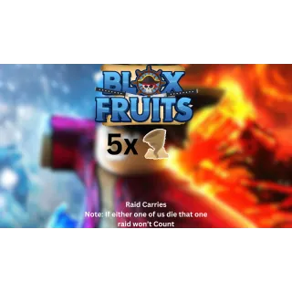 Bloxfruits| 5x sand raid carries