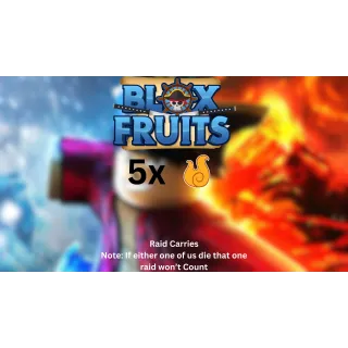Bloxfruits| 5x Flame Raids