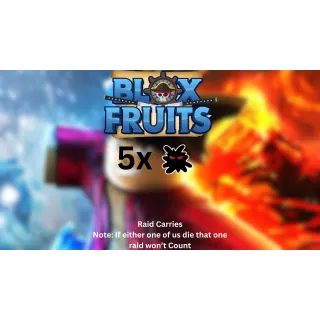 Bloxfuits| 5x Dark fruit raids