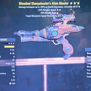 Bloodied FFR Alien Gun