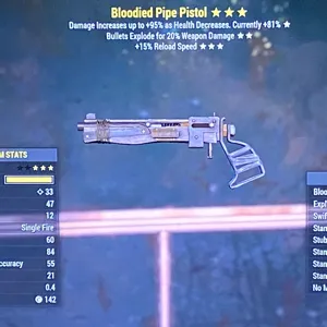 Bloodied BE15 Pipe Rifle