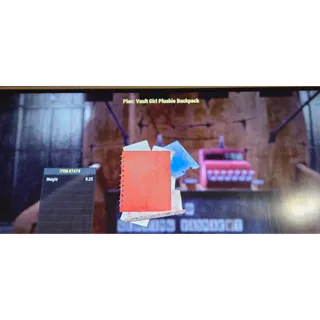 Vault girl plushie backpack