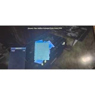 Hellfire prototype power armor paint