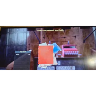 Behemoth boss plushie