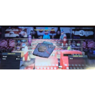 Fashionable raider outfit set