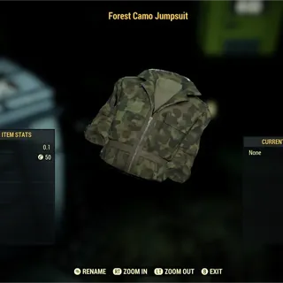 Forest camo jumpsuit 