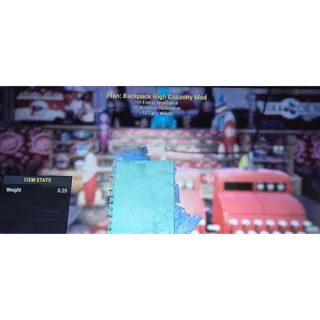 Backpack high capacity mod