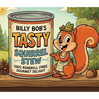 100 Canned Tasty Squirrel Stew