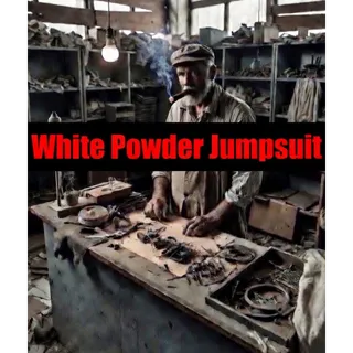 White Powder Jumpsuit