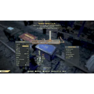 Resolute Veteran Legacy Survival